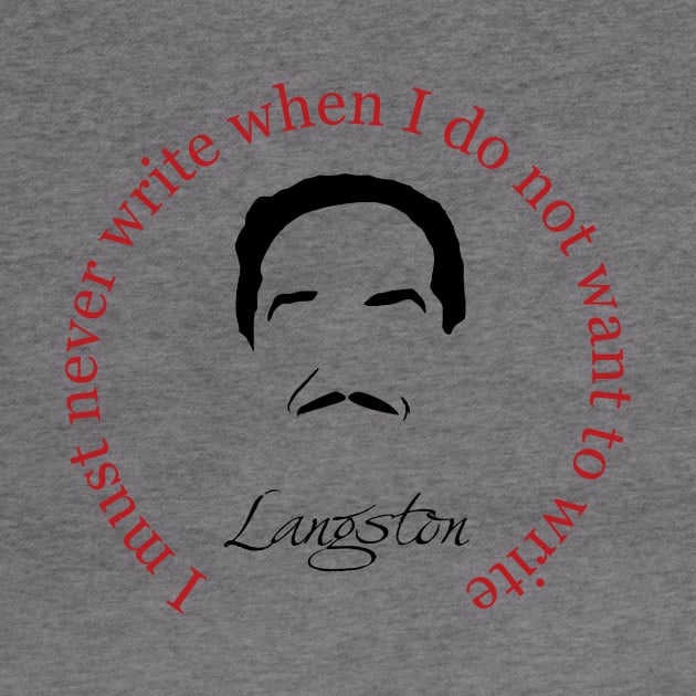 Langston Hughes Book Quote by PoetandChef